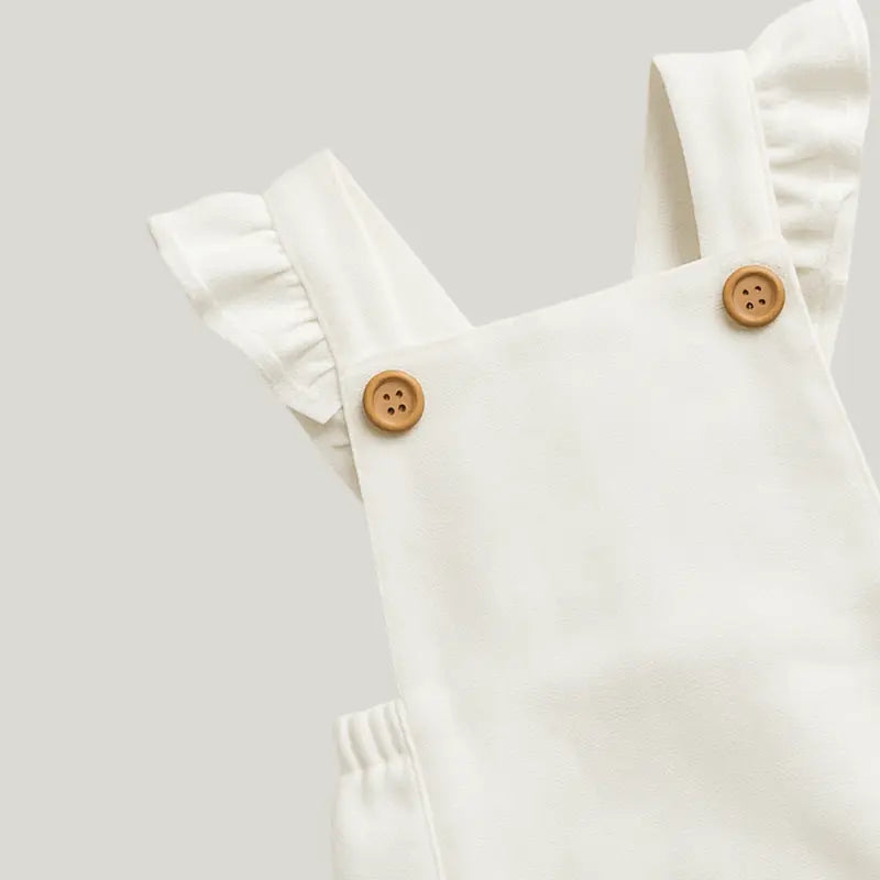 romper infantil confortável off white para ocasião especial