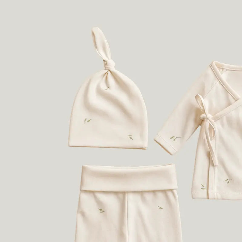 roupa algodão leve para bebê recém-nascido garden