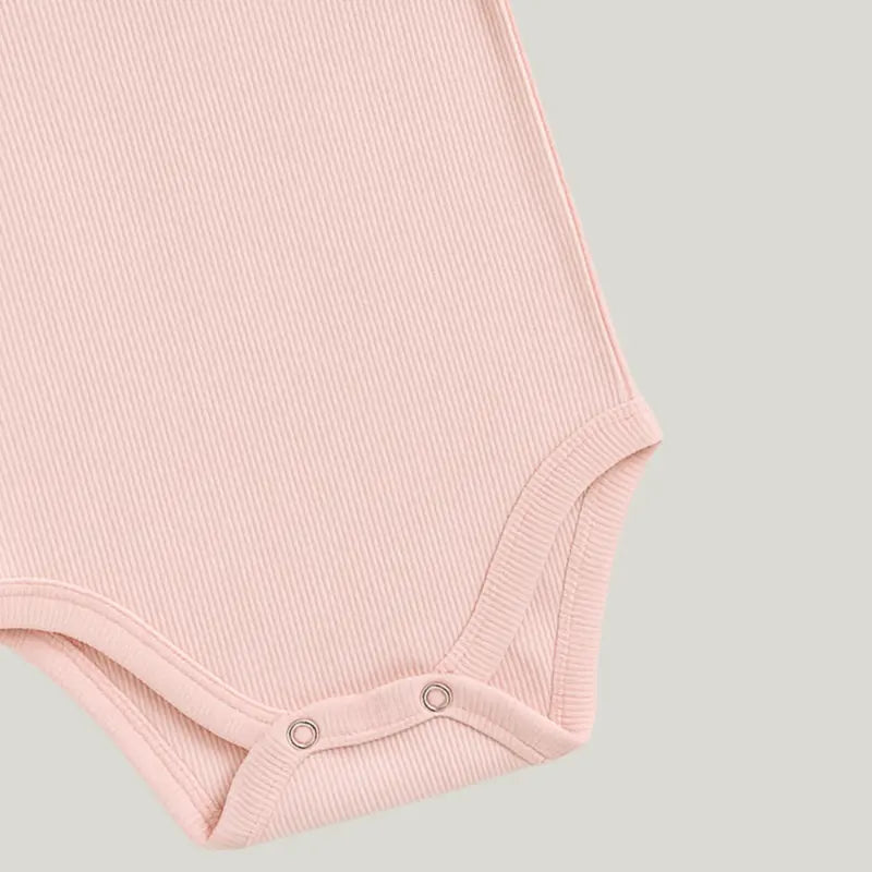 roupa basica confortavel rosa para bebe