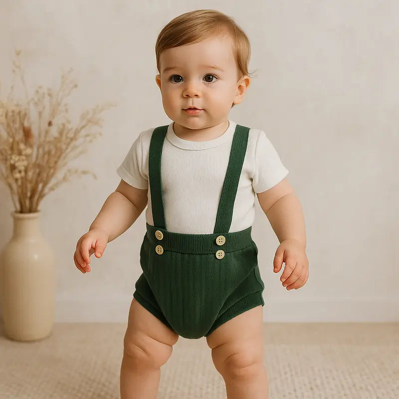 roupa clássica com alça para bebê festa ou ensaio