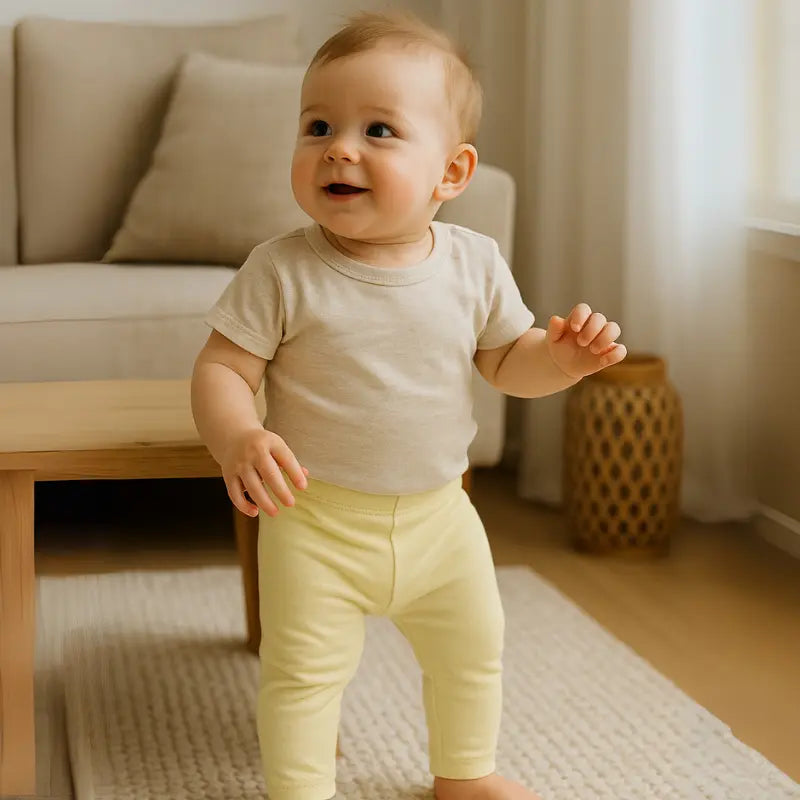 roupa de bebê leve e colorida para o dia a dia