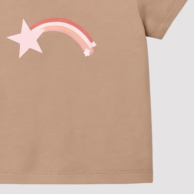 roupa de bebê unissex com estampa arco-íris star