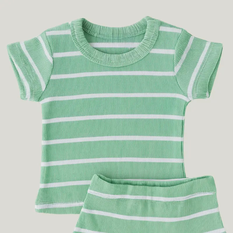 roupa de verão fresca e confortável para bebê menino ou menina