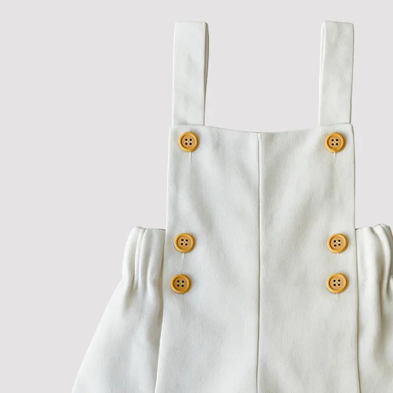 roupa elegante de bebê em tecido natural para festas