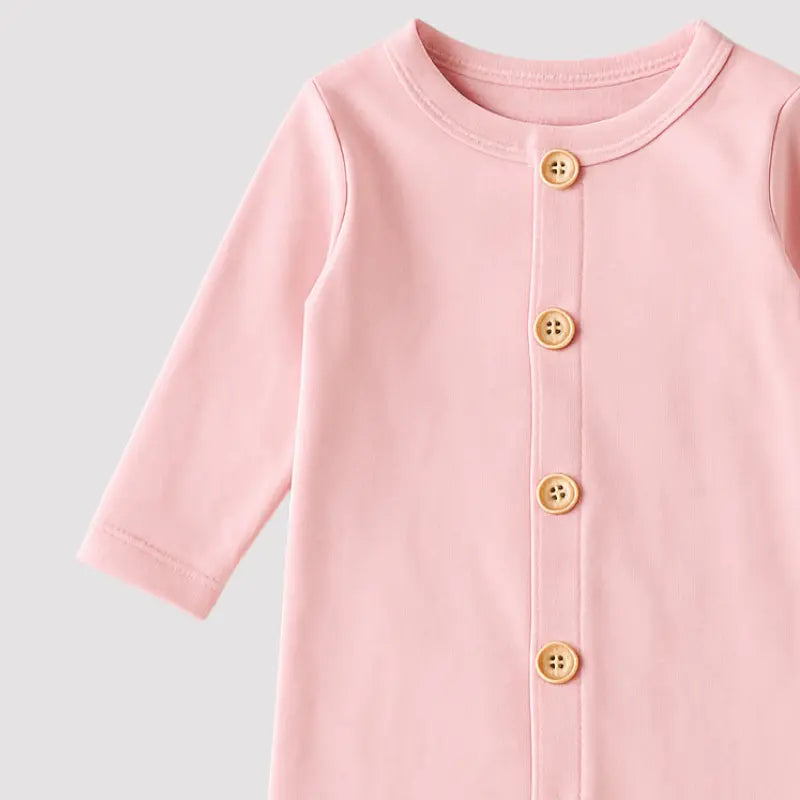 roupa rosa confortável para o dia a dia da bebê