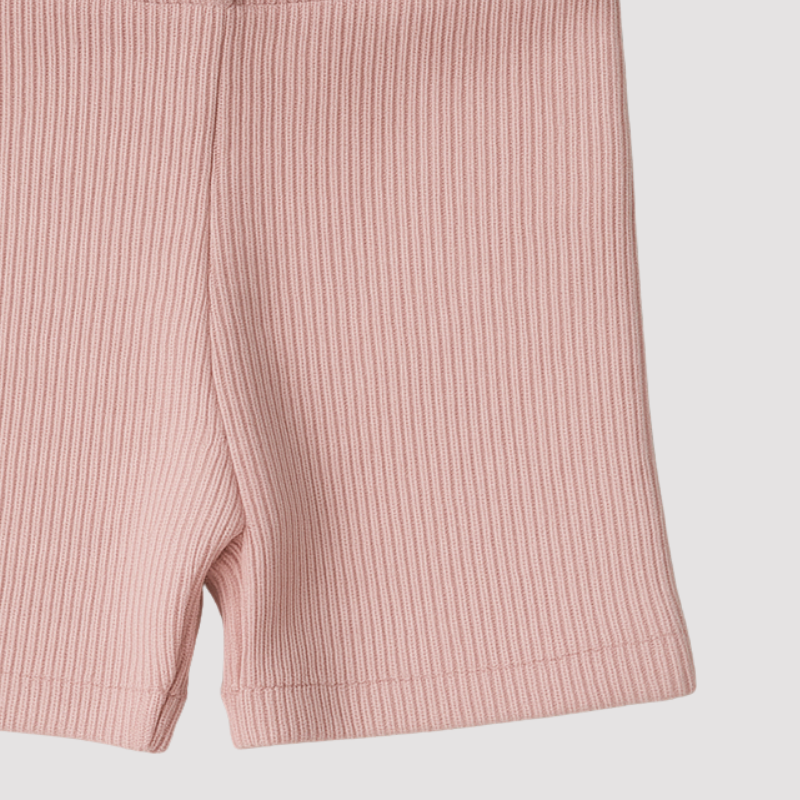 short ciclista macio e leve para bebê