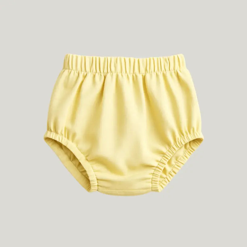 tapa fralda bebê amarelo de linho estilo vintage