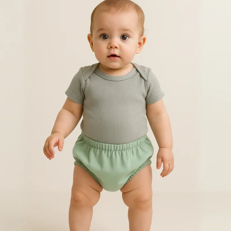 tapa fralda elegante bebê menina ou menino linho