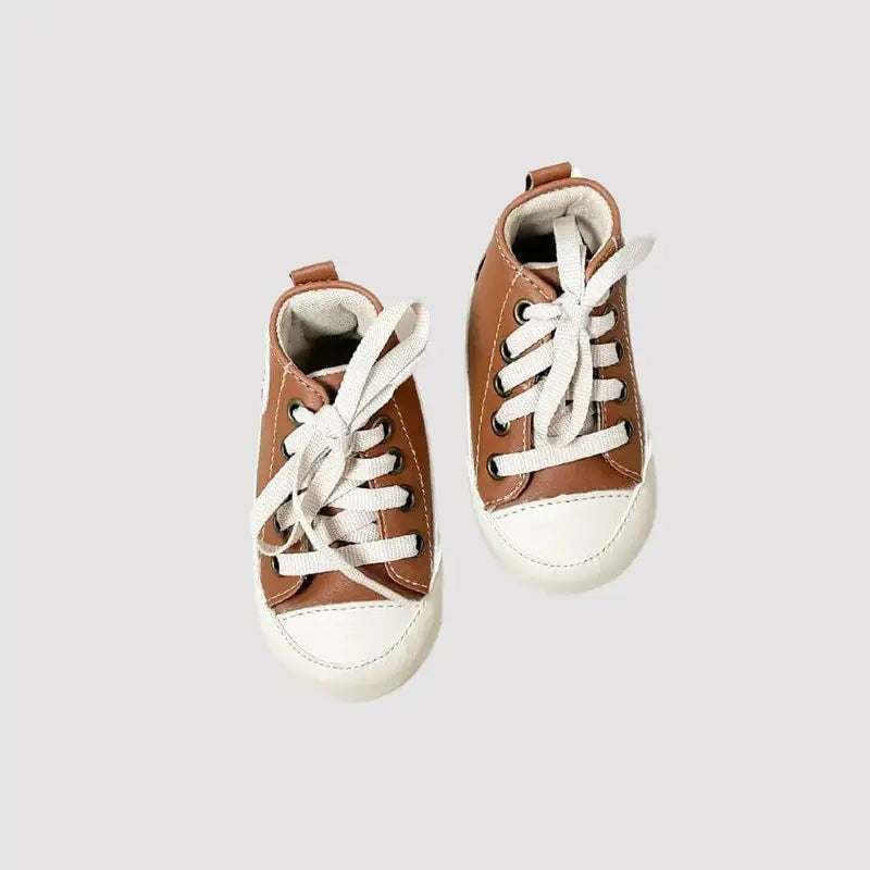 tenis infantil bebe star marrom menino ou menina