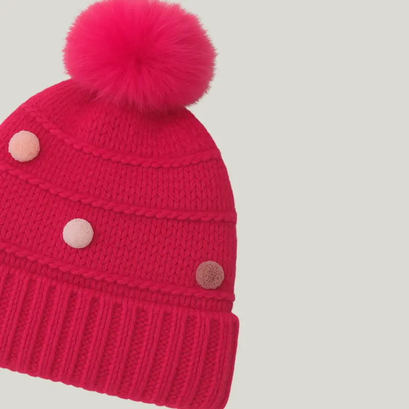 touca rosa pink para bebê menina em algodão macio