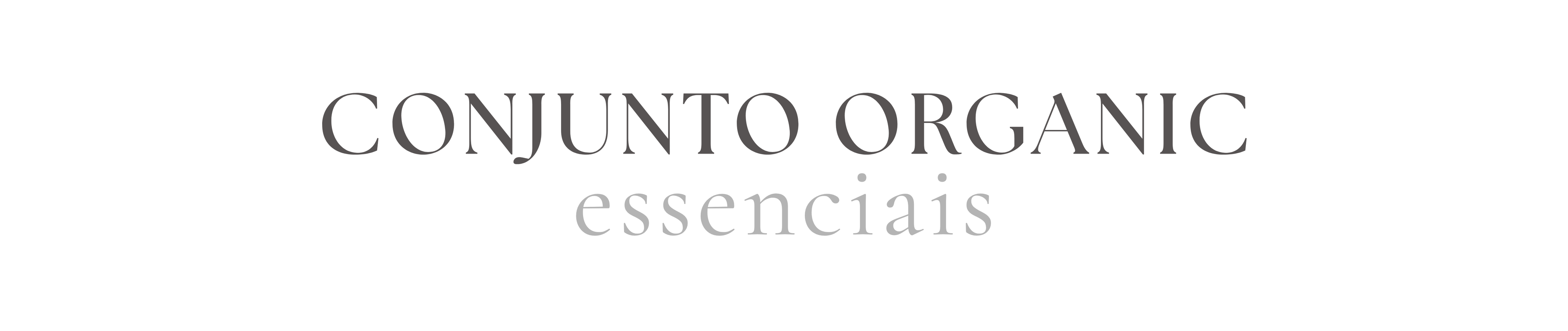 CONJUNTOS ORGANIC