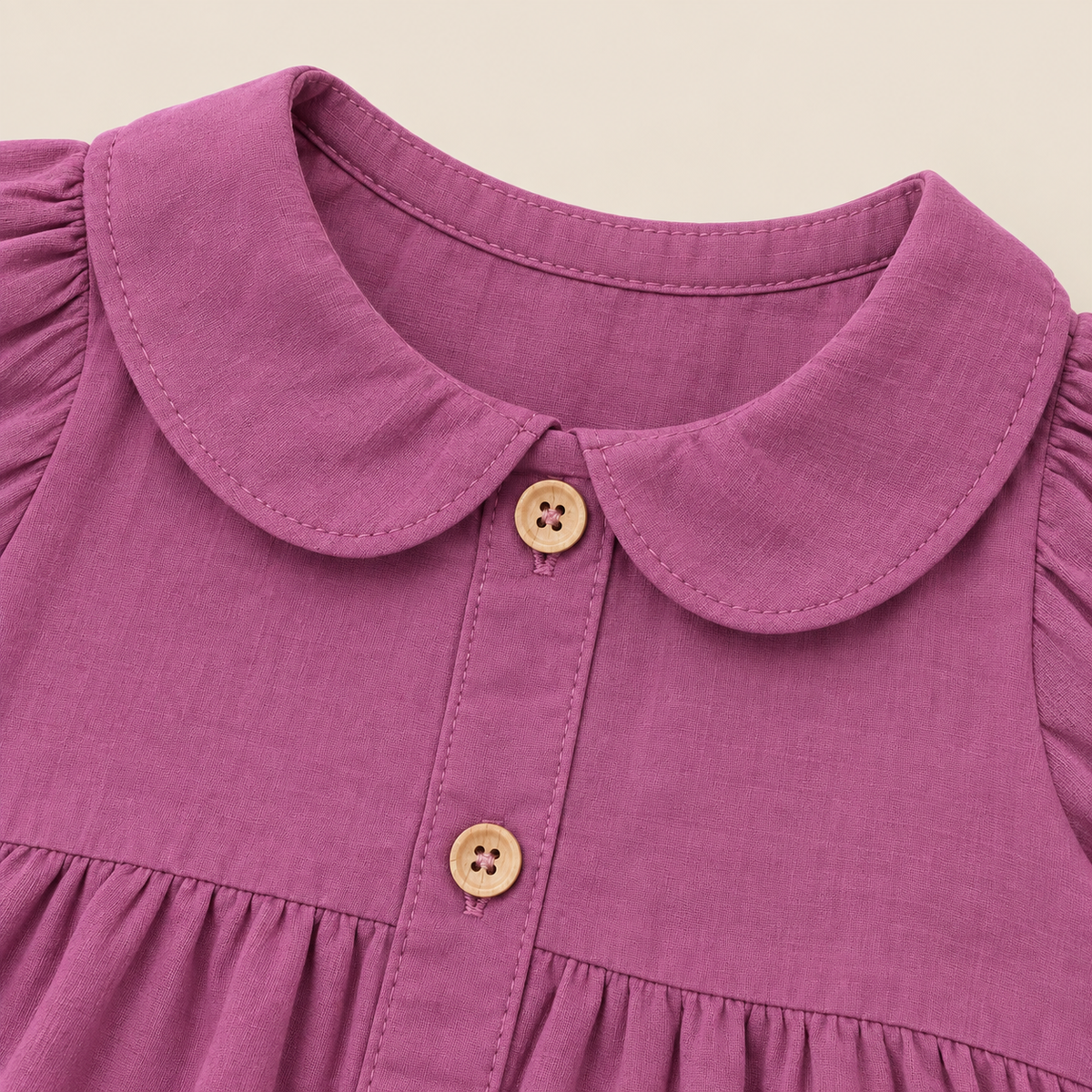 Vestido Infantil Aurora Framboesa