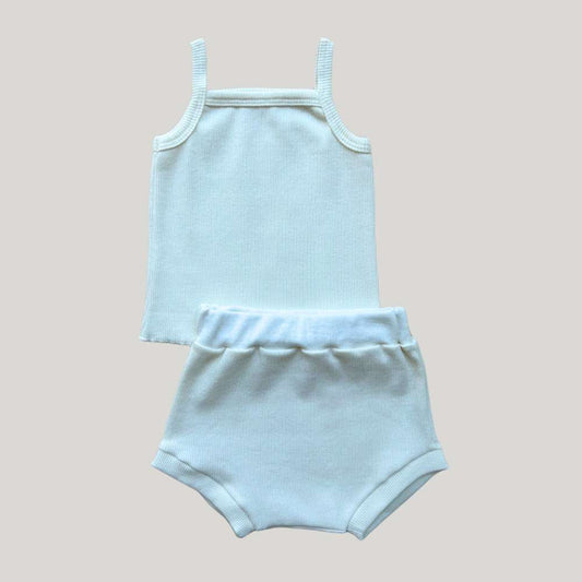 Conjunto Bebê Menina Beach Off White