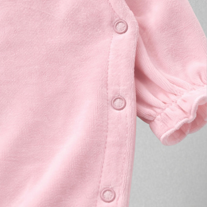 Macacão Prematuro Charlote Rosa