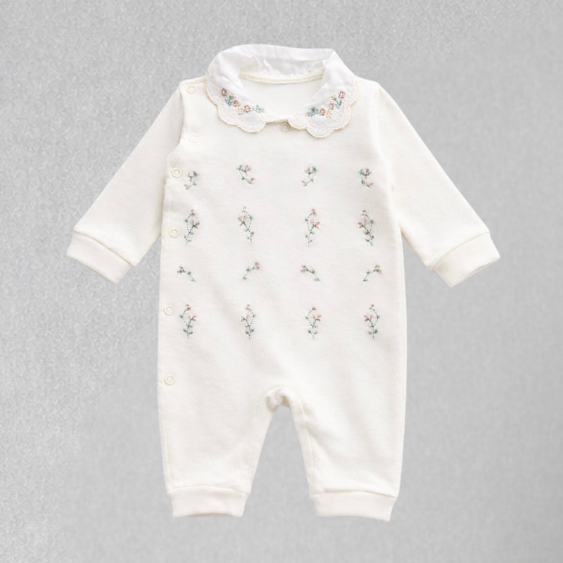 Macacão Recém Nascido Florence Off White