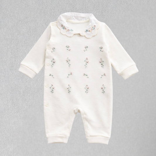 Macacão Recém Nascido Florence Off White