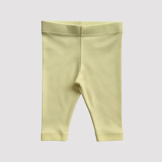 Calça Bebê Algodão Amarelo