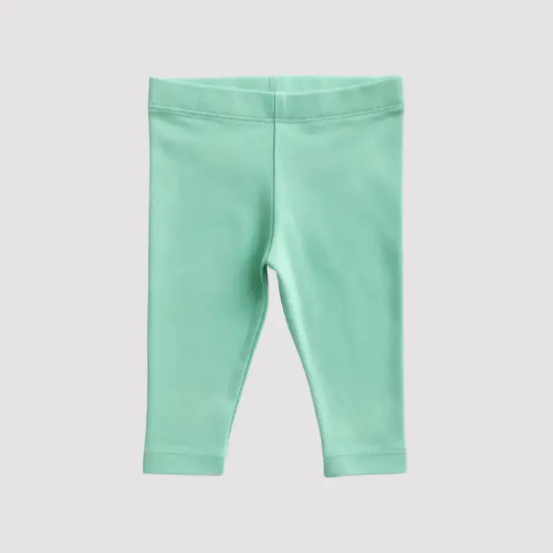Mint Cotton Baby Pants