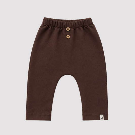 Calça Bebê Beach Linho Mocha