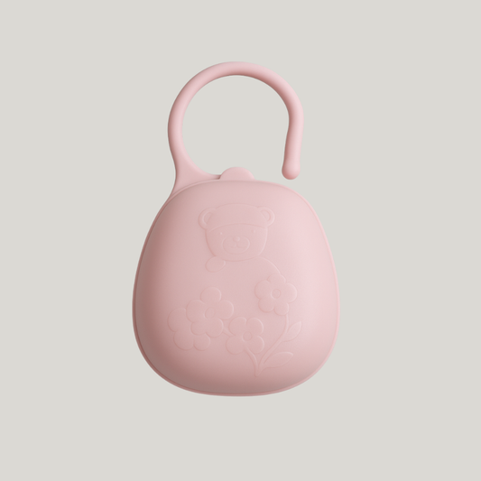 Porta Chupeta Com Alça Bebê Rose