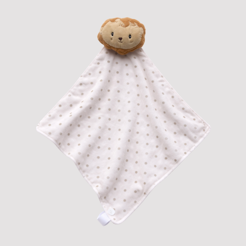 Naninha Bebê Lion Cut Bege Plush