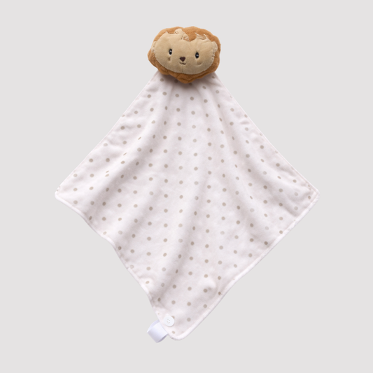 Naninha Bebê Lion Cut Bege Plush