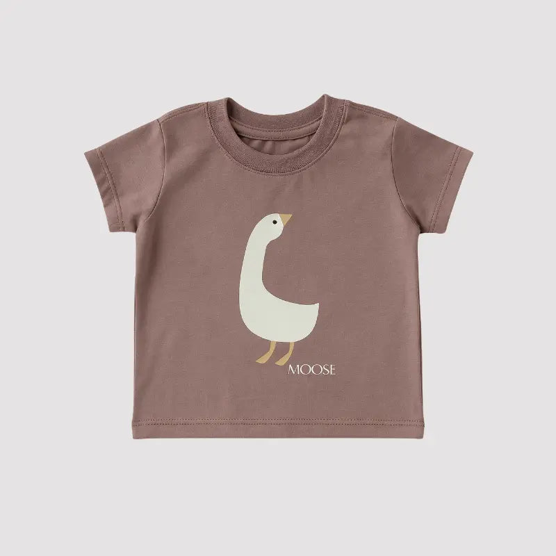 Camisa Bebê Algodão Patinho