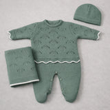 Kit 3 Peças Saída Maternidade Valentina Oliva