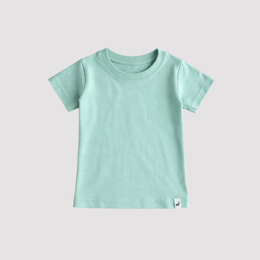 Camisa bebê Algodão Verde Menta