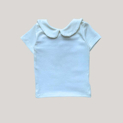 Camisa Bebê Gola Redonda Off White