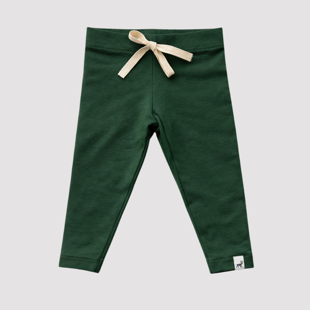 Calça Bebê Moletinho Confort Verde Musgo