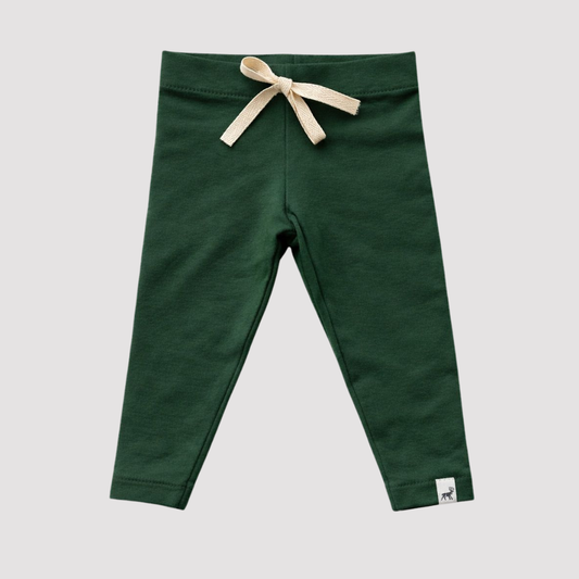 Calça Bebê Moletinho Confort Verde Musgo