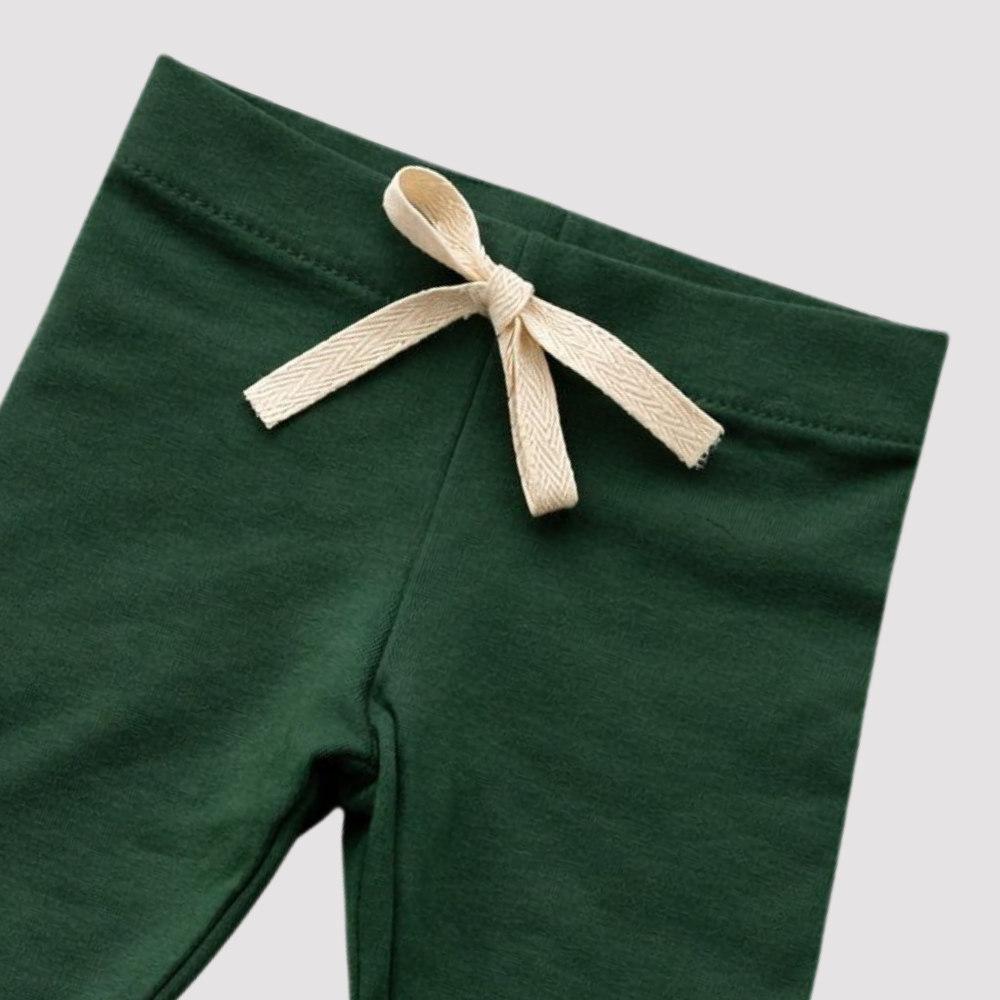 Calça Bebê Moletinho Confort Verde Musgo