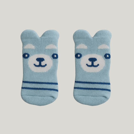 Meia Bebê Cut Bear Blue