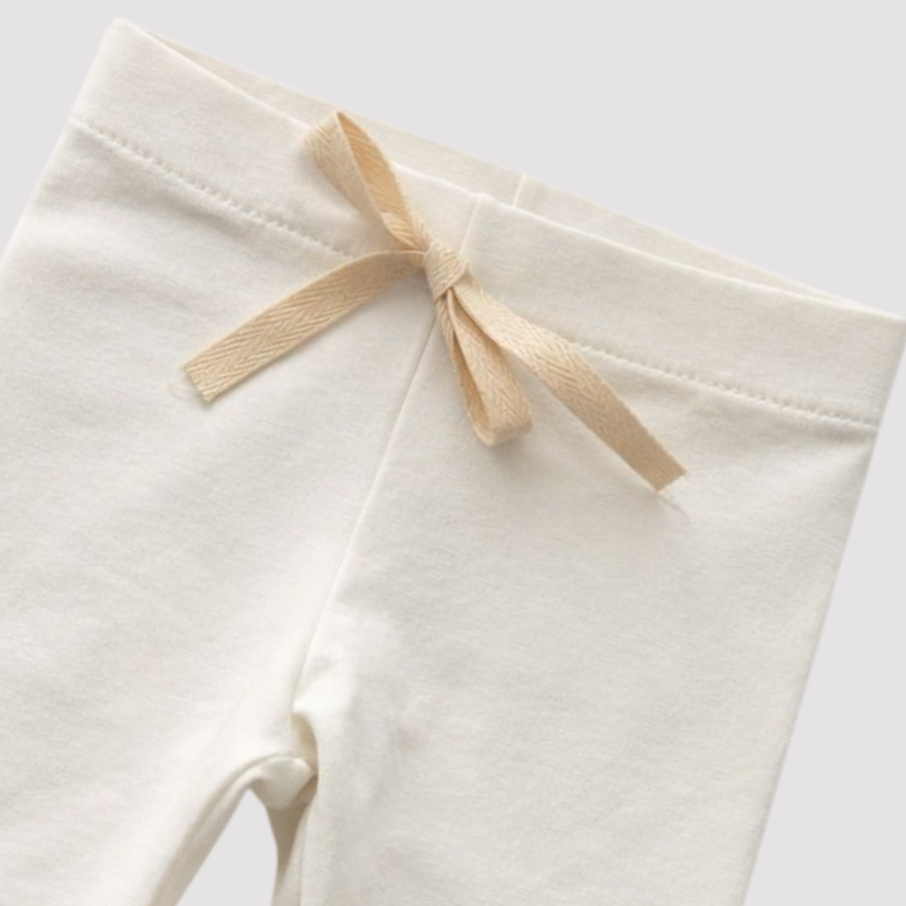 Calça Bebê Moletinho Confort Off White