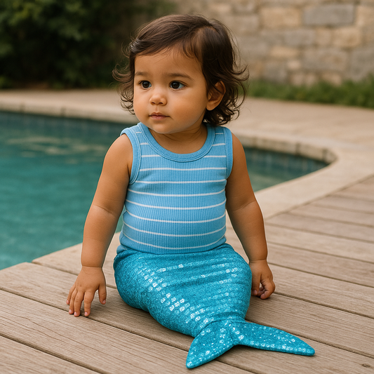 Calda Bebê Sereia Mesversário (3 a 12 meses)