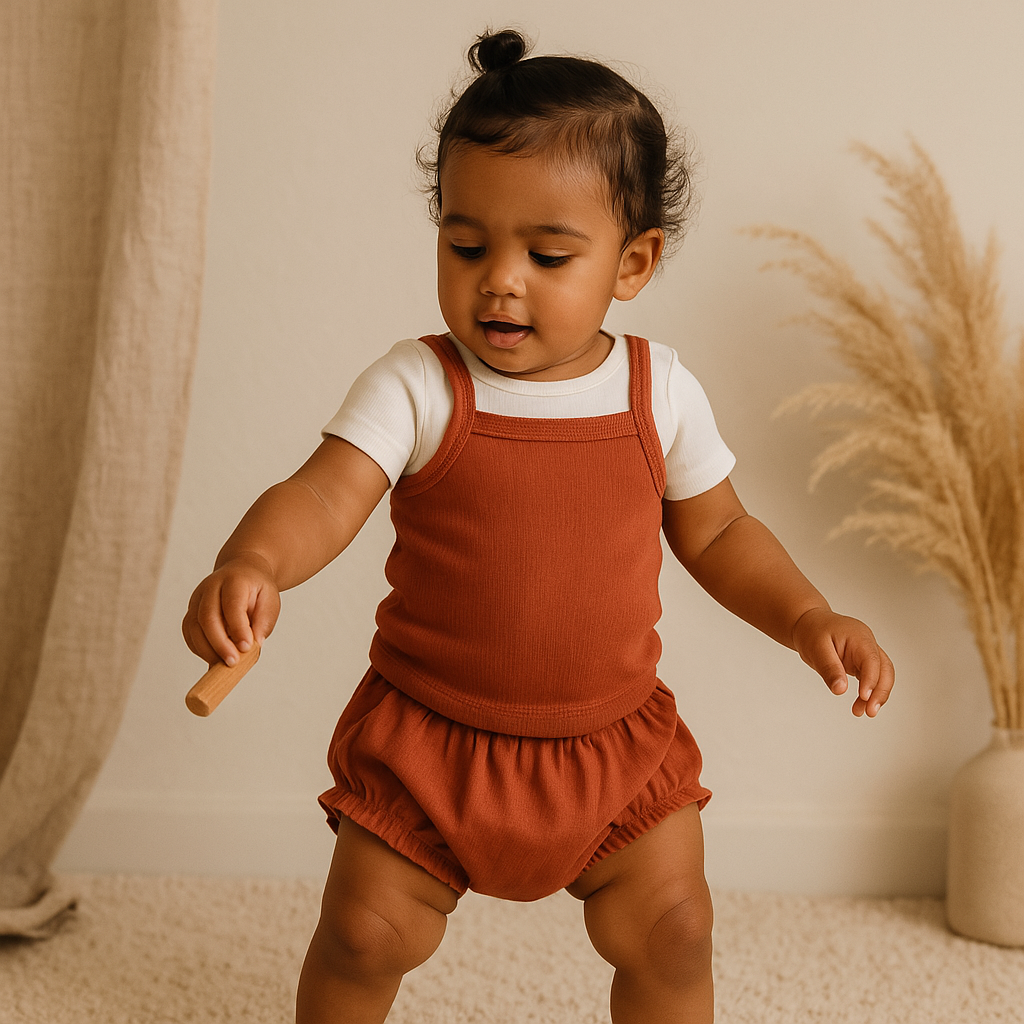 Conjunto Linen Terra Cota
