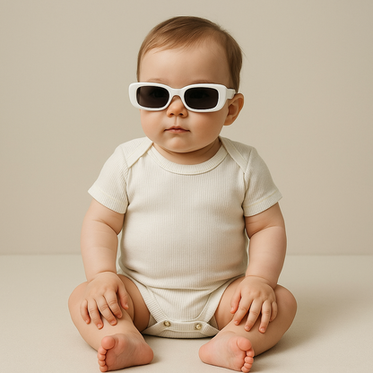 KIT Óculos Tal mãe  | Tal baby | Style White