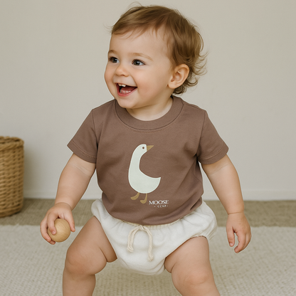 Camisa Bebê Algodão Patinho
