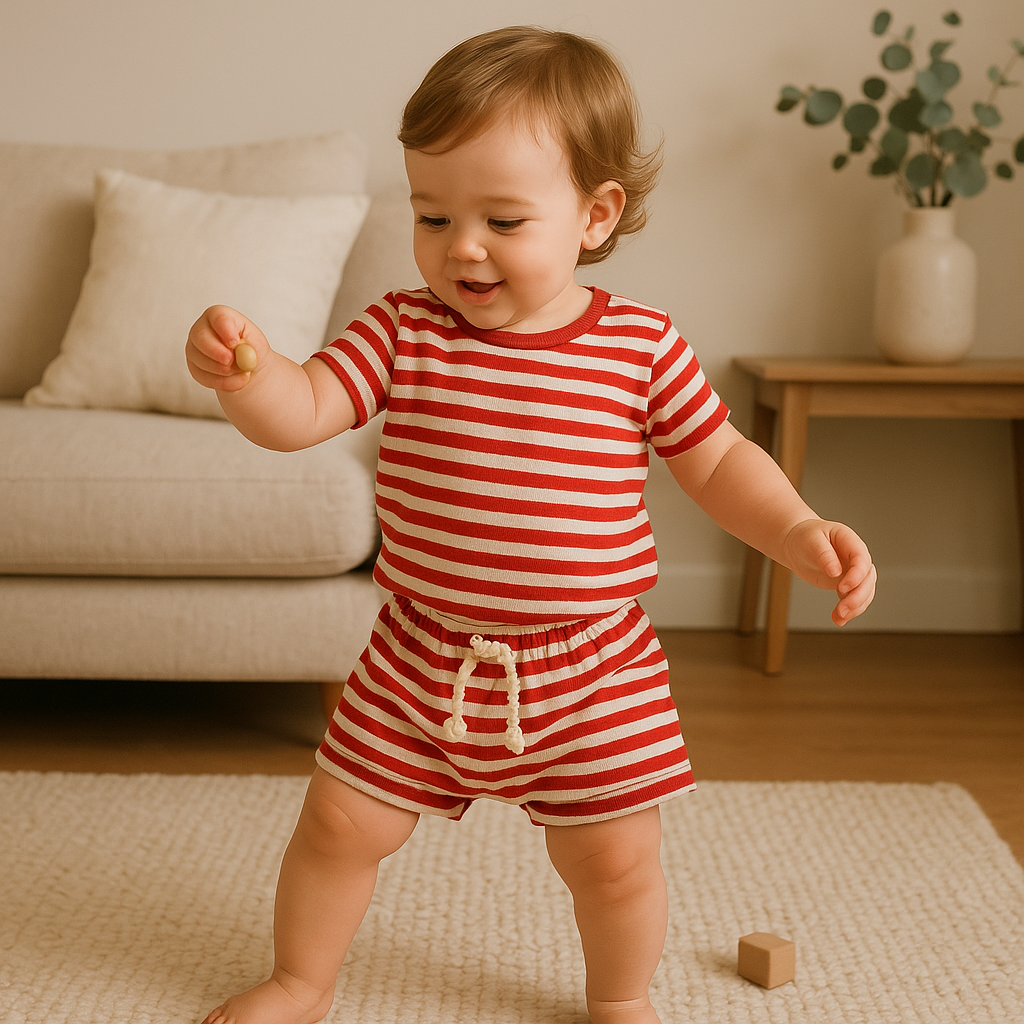 Conjunto Bebê Fresh Red