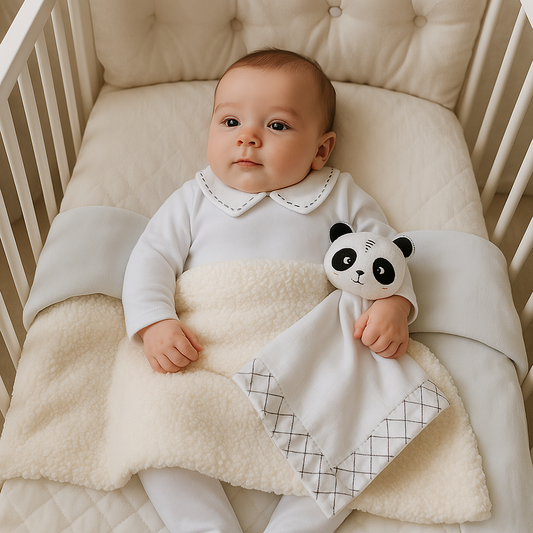 Naninha Bebe Panda Algodão