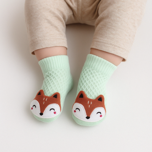 Meia bebê Confort Fox Menta