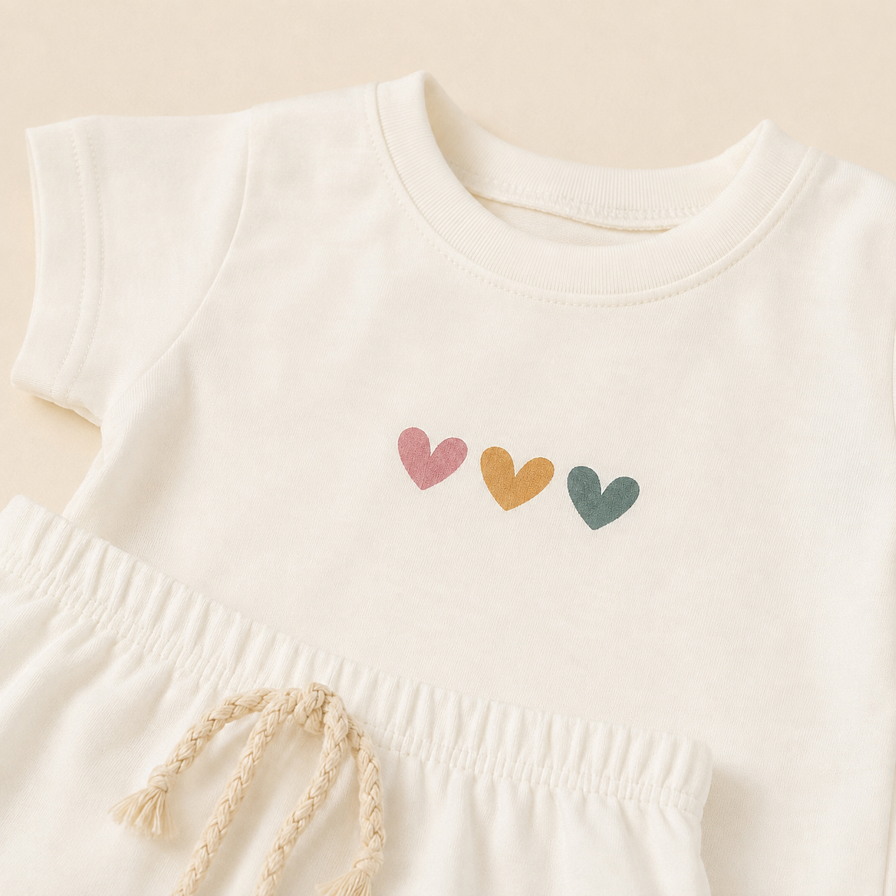 Conjunto Bebê Confort Amour Off White