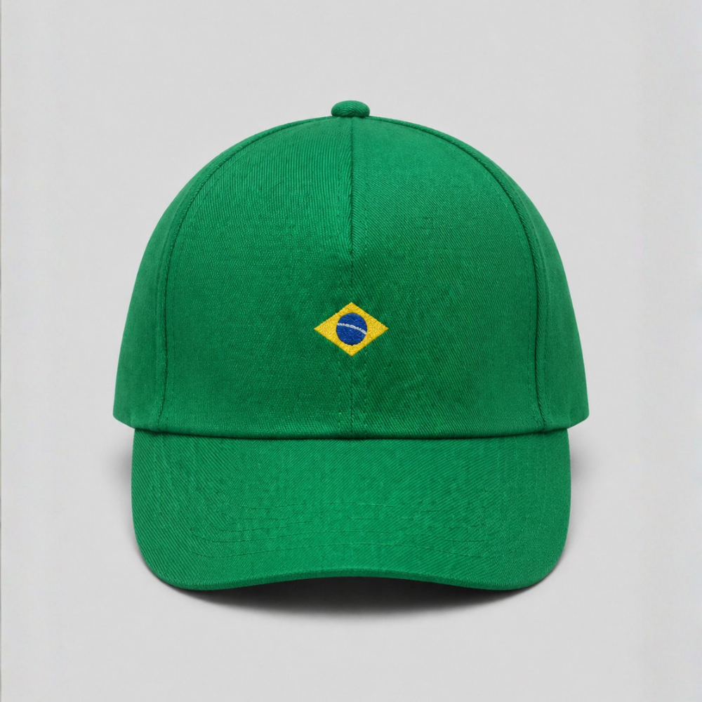 Boné bebê Brasil Verde