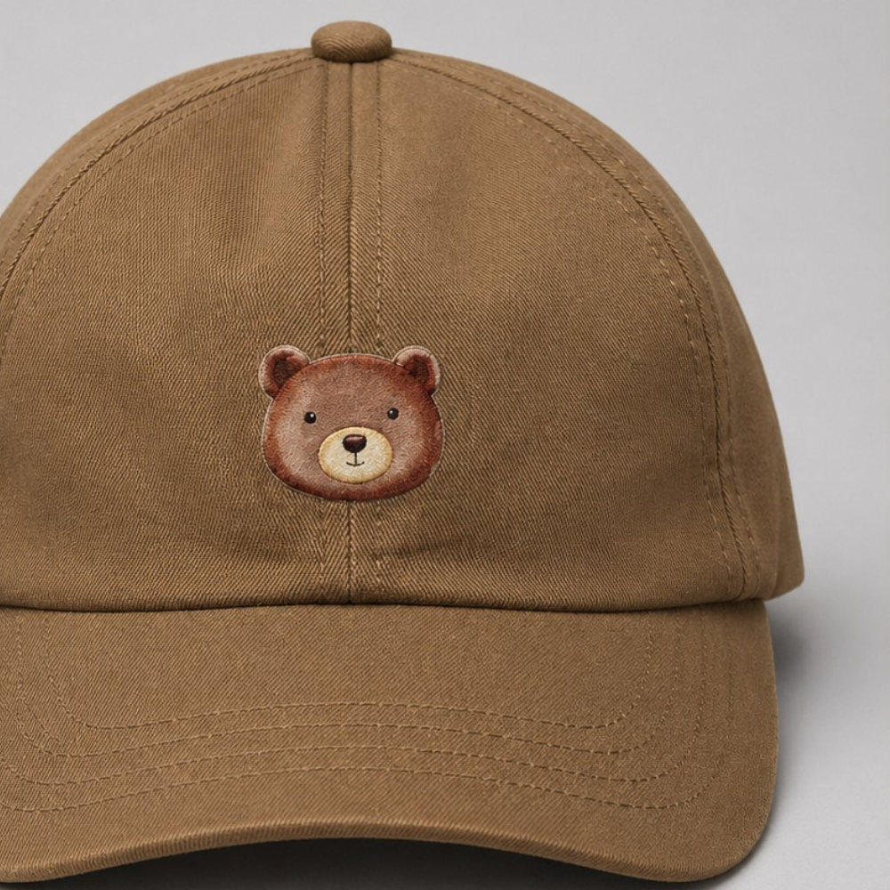 Boné bebê Style Bear Bronw