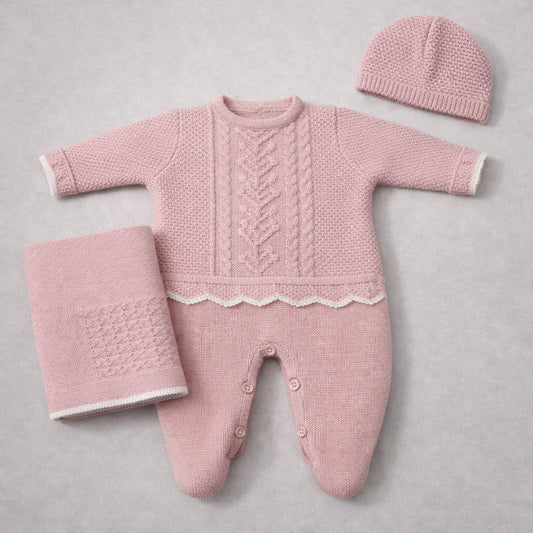 Kit 3 Peças Saída Maternidade Maitê Rose
