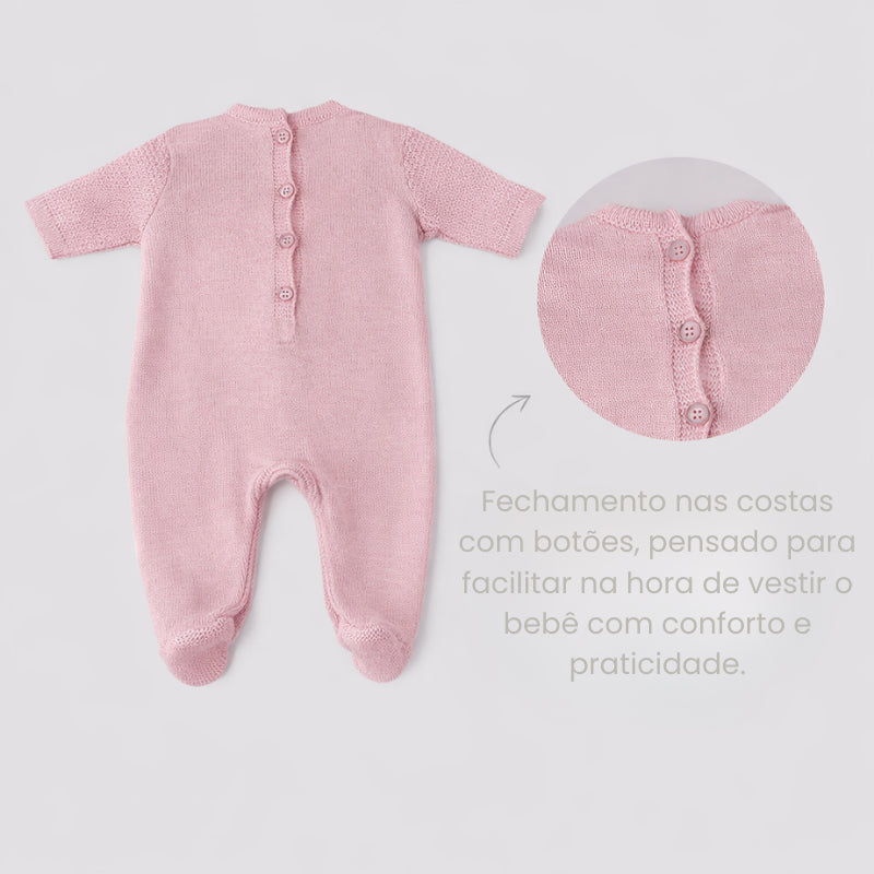 Kit 3 Peças Saída Maternidade Maitê Rose