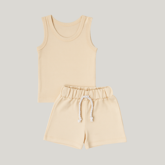 Conjunto Bebê Ollie Verão Amarelo