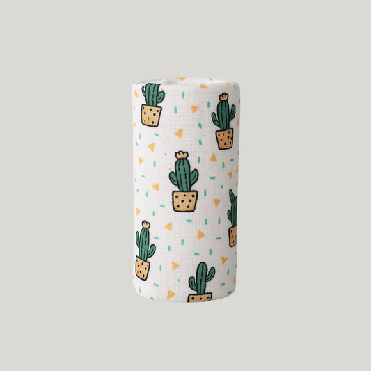Swaddle Bebê Algodão Cactus