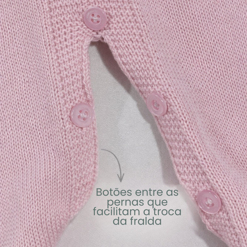 Kit 3 Peças Saída Maternidade Maitê Rose